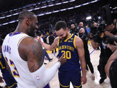 Curry expresses that when meeting LeBron in the Finals, your instinct may generate hostility but respect will be mutual.