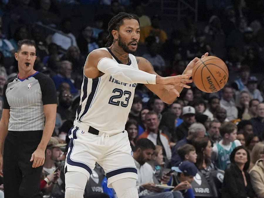 NBA overnight market trends: Grizzlies waive 35-year-old Rose, Suns sign 2.03-meter forward